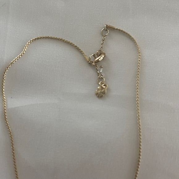 Woman’s “LOVE” block letters goldstone necklace from the LUCKY store NWOT - Picture 2 of 2